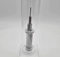 Cable THHN aislado de PVC 1/0 2/0 3/0 4/0 12 AWG Cable de cobre trenzado para uso industrial