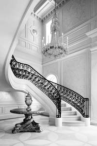 <span class=keywords><strong>Escaleras</strong></span> curvas con estructura metálica interior <span class=keywords><strong>de</strong></span> villa moderna personalizada hechas en EE. UU. con acero inoxidable <span class=keywords><strong>y</strong></span> mármol <span class=keywords><strong>de</strong></span> hierro forjado/peldaños <span class=keywords><strong>de</strong></span> <span class=keywords><strong>madera</strong></span> - Product Image 6