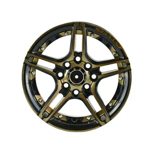 1134 Factory Direct Sell 13 14 15 16Inch 4 Holes Double Spoke Alloy Rims