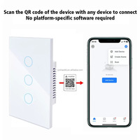 Interrupteurs intelligents à télécommande Tuya Matter WiFi/Zigbee, interrupteur mural tactile, Apple Homekit, interrupteur intelligent, produits pour la maison, pour hôtel