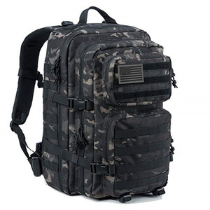 Tactical <b>Backpack</b> 77L+ MOLLE System <b>Waterproof</b> Outdoor Hiking Camping Gear Unisex Camouflage Design - Product Image 3