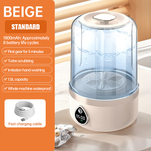 Mini-lave-<span class=keywords><strong>linge</strong></span> rechargeable étanche, lave-<span class=keywords><strong>linge</strong></span> portable pour sous-vêtements pour dortoir - Product Image 2