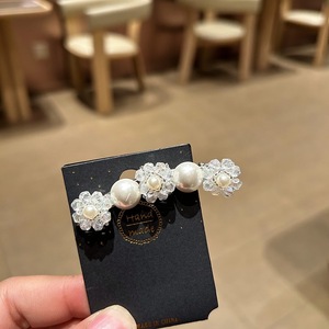 Nuevo Clip para el Cabello con Lazo, Estilo Coreano, Ligero, de Lujo, con Perlas, Fresco y Dulce, para Mujer - Product Image 5