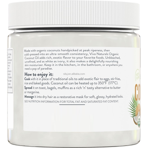 Huile de Coco Vierge Extra Naturelle Pressée à Froid Biologique Pure Fractionnée pour <span class=keywords><strong>Cheveux</strong></span>, Corps, Peau et Massage - Prix de Gros - Product Image 3
