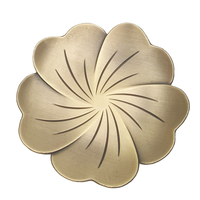 Alliage de zinc métal thé caboteur thé tasse tapis tasse soucoupes tasse assiette plat pour boisson