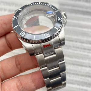 Pièces de montre de luxe personnalisées, accessoires pour montres, 40 mm, acier inoxydable 316l, mouvement NH35 NH36 8215 <span class=keywords><strong>ETA</strong></span> <span class=keywords><strong>2824</strong></span>, verre saphir, boîtier de montre - Product Image 4