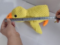 Jouet en peluche pour chien et chat - Petit canard jaune résistant aux morsures, sonore, pour soulager l'ennui, rechargeable