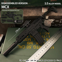 Fusil de sniper jouet réaliste en alliage métallique détachable, modèle Mini SIG MCX, fourni par l'usine