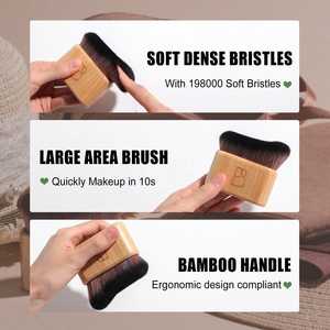 BS-MALL Kit de 5 Piezas para Autobronceado: Guante Aplicador, Brocha Kabuki Ultra Suave, Aplicador de Espalda y Guante Exfoliante - Product Image 5