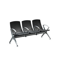 Banc d'attente moderne commercial de haute qualité siège aéroport 2 3 4 5 places chaise d'attente chaises d'attente d'hôpital pour la gare routière