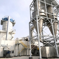 Ligne de fabrication de poudre détergente de haute qualité avec système de tamisage