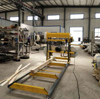 Scierie à ruban horizontale portable ALWI, puissance 11 kW, largeur de travail maximale 1000 mm, moteur multi-tension, utilisation facile, précision du travail du bois