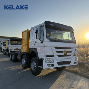 รถบรรทุกหัวลาก KELAKE 8x4 ยี่ห้อ Howo 351-450 แรงม้า ดีเซล เกียร์ธรรมดา รับน้ำหนัก 31-40 ตัน สำหรับขนส่งโลจิสติกส์ - Product Image 1