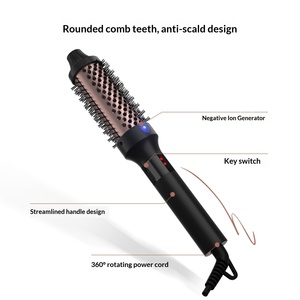 <span class=keywords><strong>Cepillo</strong></span> <span class=keywords><strong>para</strong></span> Peinar Cabello <span class=keywords><strong>Rizado</strong></span> de 32 mm, Más Vendido, Voluminizador, <span class=keywords><strong>Alisador</strong></span> y Rizador de Doble Uso <span class=keywords><strong>para</strong></span> Mujer - Product Image 4