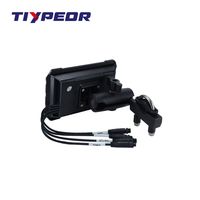 Tiypeor M2 Radio de voiture et de moto avec écran tactile de 5 pouces, DVR, WiFi 5G, Bluetooth 5.0, double canal, Linux + Allwinner F133