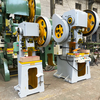 Presse à poinçonner mécanique de type C de 63 tonnes - Poinçonnage de tôles en acier inoxydable - Machine à poinçonner les plaques