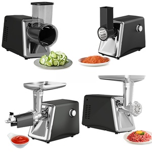 Máquina Eléctrica Comercial para Moler Carne con Paleta Mezcladora y Embutidora de Salchichas para Hacer Carne Molida y Salchichas en Restaurantes - Product Image 2