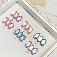 Set de vernis à ongles en gel magnétique Cat Eye UV LED 15ml avec option de bricolage Fournitures OEM végétaliennes et non toxiques dans une boîte