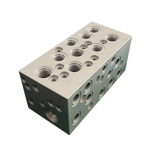 Bloc de vanne hydraulique personnalisé, filetage 1/2 pouce, 315 bars, 100 L/min, ML-MB-DG-001 pour plateforme de travail en hauteur - Product Image 1