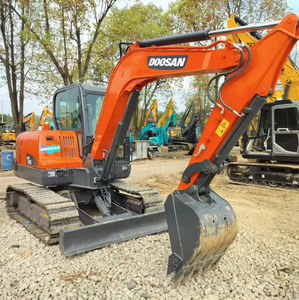 Miniexcavadora Doosan 60 DX60 usada de 6 toneladas con componentes básicos (engranaje de bomba de caja de cambios del motor) de Corea barata en venta - Product Image 2