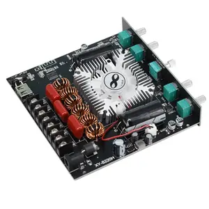 XY-S220H 2x160W+220W BT-compatible 5.1 Power Subwoofer Amplifier Board AUX 2.1 CH Stereo Home Music Module Audio APP AMP