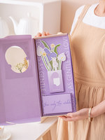 Coffret cadeau de parfum personnalisé pour la Saint-Valentin, emballage en papier artistique, boîte en papier de luxe pour flacon de parfum et cosmétiques