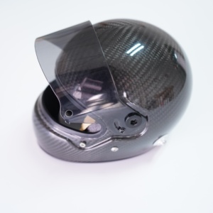 Coque de <span class=keywords><strong>casque</strong></span> en carbone premium de nouvelle génération, fibre de carbone 3K avec finition brillante mate, cadre léger, tissage sergé uni - Product Image 1
