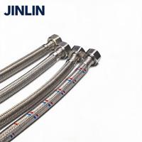 Tuyau flexible tressé en acier inoxydable 304 haute résistance JINLIN pour l'installation de chauffe-eau et de toilettes