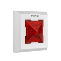 Indicador LED Remoto para Alarma de Incendio con Certificación CE, DC 6-30V, Luces Estroboscópicas LED Blancas, ABS, para Sistema de Alarma de Incendio Convencional