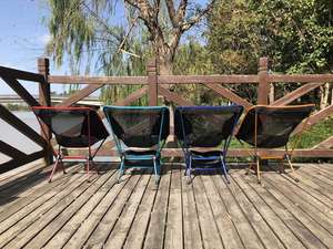 Chaise pliante de camping et de pêche en aluminium 7075 légère à dossier haut personnalisée pour adultes, voyages en plein air - Product Image 4