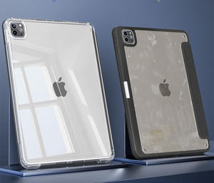 Cover per Tablet leggera protezione trasparente antiurto con portamatite per <span class=keywords><strong>ipad</strong></span> <span class=keywords><strong>custodia</strong></span> da <span class=keywords><strong>12.9</strong></span> pollici <span class=keywords><strong>pro</strong></span> - Product Image 2