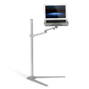 Support de sol triangulaire en aluminium réglable en hauteur pour <span class=keywords><strong>tablette</strong></span> et ordinateur <span class=keywords><strong>portable</strong></span>, idéal pour lit et <span class=keywords><strong>canapé</strong></span> UPERGO UP-8A - Product Image 5
