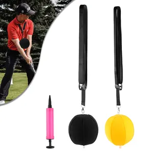 OEM Balle d'impact de golf à des prix bon marché Balle gonflable intelligente d'entraînement de golf Balle intelligente de golf avec pompe Logo personnalisé de haute qualité