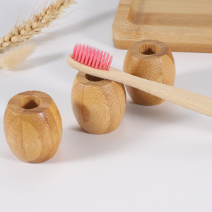 4cm Natural Ecológico Viaje Adulto Niño Cepillo de dientes Lavado de dientes Bambú duro Cepillo de dientes Funda - Product Image 6