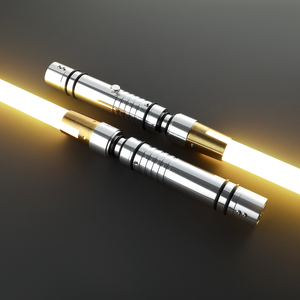 LGT <span class=keywords><strong>Sabre</strong></span> à double tranchant Heavy Dueling Lightsaber avec FOC Metal Hilt APP Control Lightsaber Bastila Shan glowing toys for Cosplay - Product Image 3