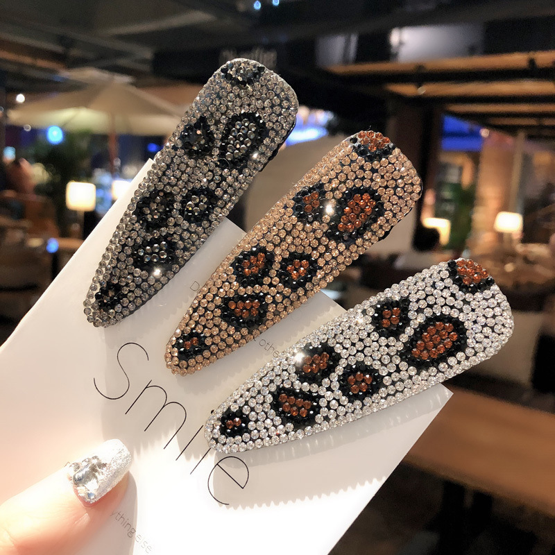 Leopard Print Hair Clips - Stylish & Versatile Accessories