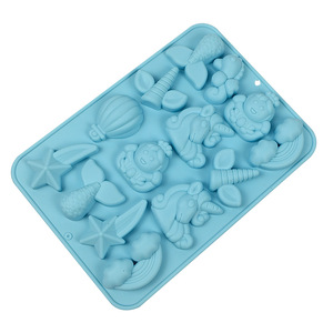 Moule en silicone <span class=keywords><strong>Licorne</strong></span> Sirène Arc-en-ciel Poney pour glaçons, gâteaux, résine, plâtre et <span class=keywords><strong>décoration</strong></span> graffiti - Product Image 4