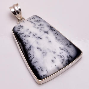 Solide 925 Sterling Silver Natural Rainbow Moonstone Gemstone Pendentif Bijoux Solitaire de haute qualité pour la fête Design unisexe - Product Image 5