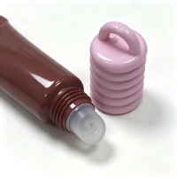 Tube cosmétique en plastique Runfang PE, diamètre 16 mm, 15 ml, blanc, vide, souple, à visser, pour gloss et crème contour des yeux