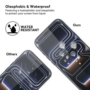 Cobertura completa Anti Scratch para <span class=keywords><strong>iPhone</strong></span> 17 Protector de pantalla Clear 9H Vidrio templado para <span class=keywords><strong>iPhone</strong></span> 15 /16 Pro /17 Pro Max/<span class=keywords><strong>iPhone</strong></span> 17 - Product Image 5