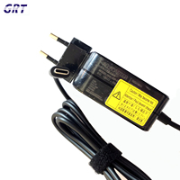 Adaptador de Corriente para Portátil Original de 45 W, 19 V, 2,37 A, Cargador de CA para Portátil Asus TIPO-C Cuadrado