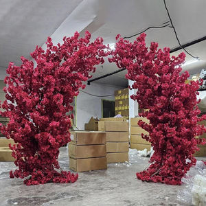 Arche de cerisier artificiel en fibre de verre <span class=keywords><strong>blanc</strong></span> haute simulation 3m/2.5m/2m/1.5m pour <span class=keywords><strong>d</strong></span>écoration intérieure de mariage - Product Image 5