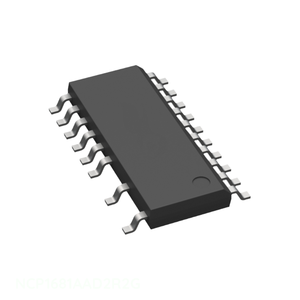 ช่องจำหน่ายส่วนประกอบวงจรอิเล็กทรอนิกส์แบบ 18 ขา รุ่น NCP1681AAD2R2G 20 LSOP สำหรับการจัดการพลังงาน (PMIC) - Product Image 1