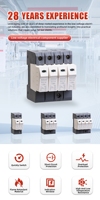 Dispositif de protection contre les surtensions Westhomes WCU1-40 SPD Uc 385V pour les systèmes d'alimentation AC à 380V et moins, dispositif de protection contre les surtensions