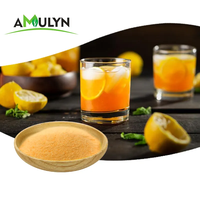 Poudre d'extrait de fruit d'orange avec vitamine C pour boissons instantanées, emballage sous vide en fût