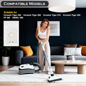 Sacs de collecte de poussière non tissés pour aspirateurs <span class=keywords><strong>Vorwerk</strong></span> VT260, VT265, VT270, VT300, à alimentation manuelle, pour usage domestique - Product Image 4