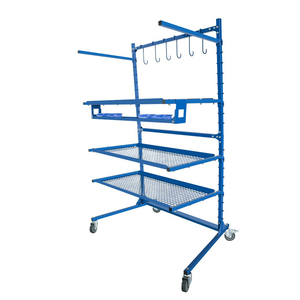 Riparazione automatica <span class=keywords><strong>di</strong></span> alta qualità strumenti automobilistici <span class=keywords><strong>carrozzeria</strong></span> carrello officina movimentazione Auto parti metalliche carrello parti scaffale carrello - Product Image 1