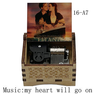 <span class=keywords><strong>Mi</strong></span> corazón irá en caja de música de madera cajas musicales antiguas caja de música de madera regalos <span class=keywords><strong>para</strong></span> amante <span class=keywords><strong>novio</strong></span> novia marido esposa - Product Image 5