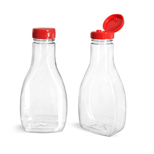 Plastic Bottle 500ml Plastic Bottle Best Selling Pet 500ml Empty Chili Tomato Bbq Sauce Plastic Bottle Wholesale