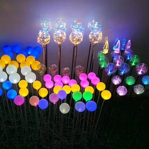 LED Solar Reed <b>Lights</b> IP66 Waterproof Garden Stake Lamp Outdoor Decorative Lighting - Product Image 1